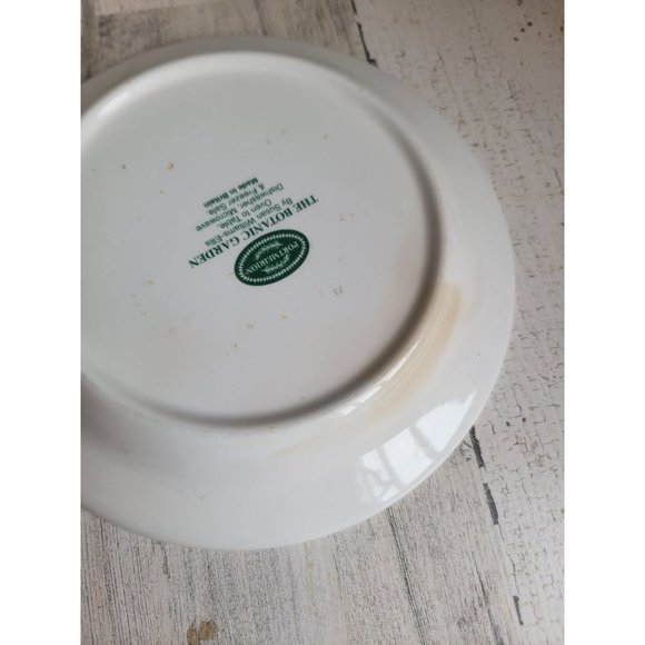 Portmeirion Botanic Garden AS IS 7" Trailing Bindweed salad plate - Picture 7 of 7